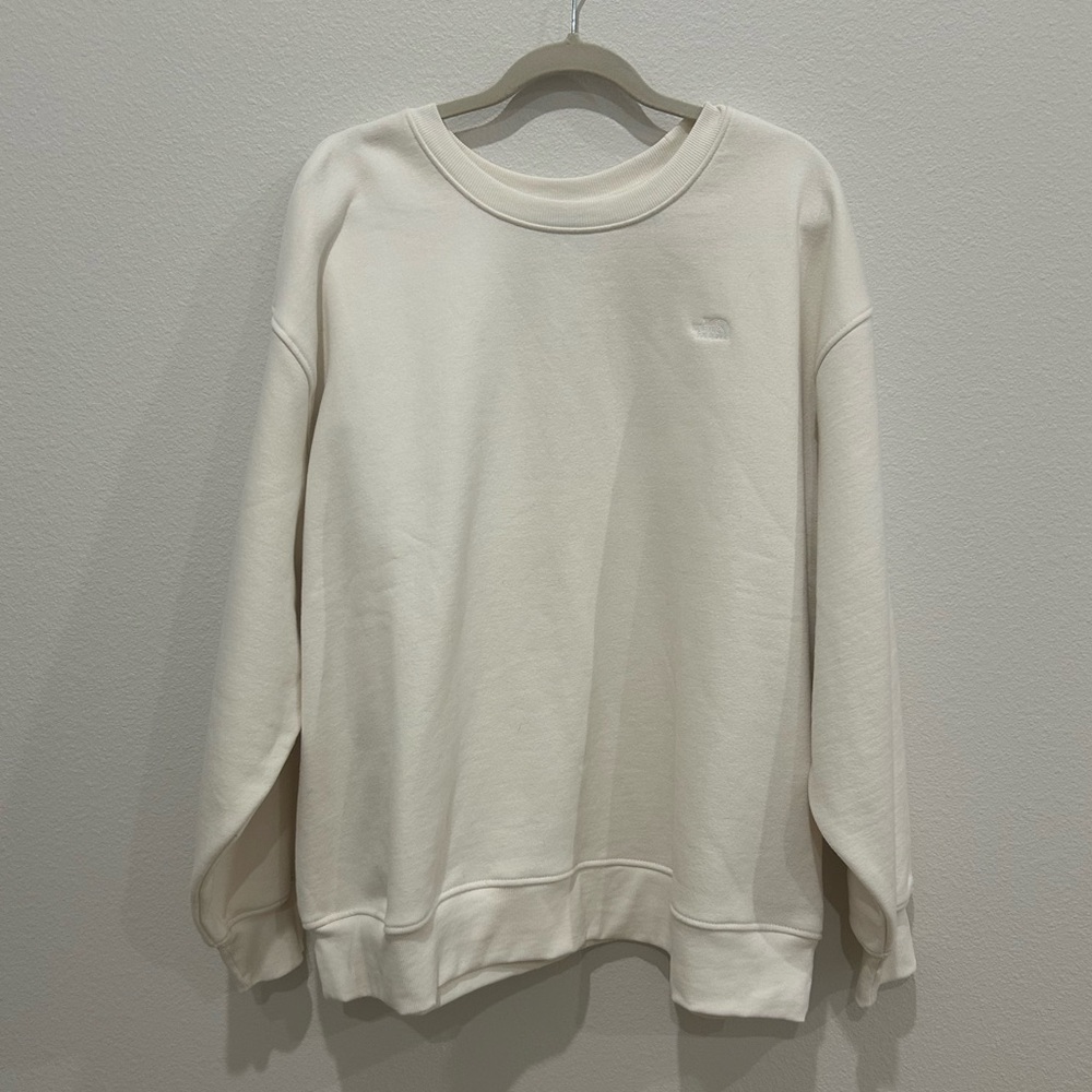 The North Face cream Sweatshirt
